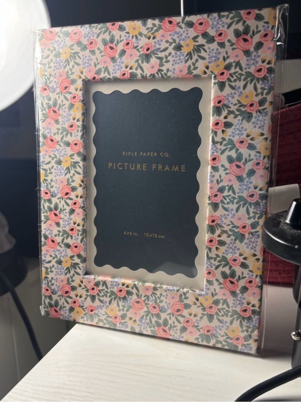Rifle Paper Co. Pink, Yellow & Green Floral Picture Frame